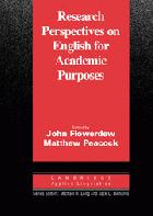 Research perspectives on English for academic purposes /