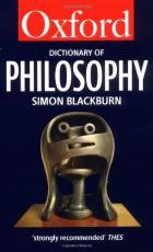 The Oxford dictionary of Philosophy /