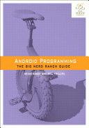 Android programming : he Big Nerd Ranch guide /