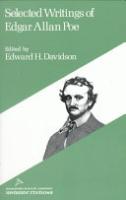 Selected writings of Edgar Allan Poe /