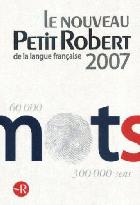Le nouveau petit Robert : dictionnaire alphabetique et analogique de la langue française /